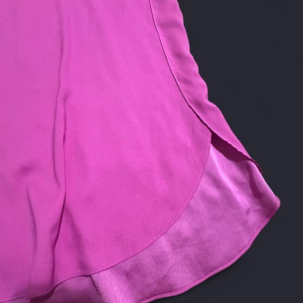 Pink Ann Taylor Short Sleeve Blouse, Size XS - Picture 4 of 4